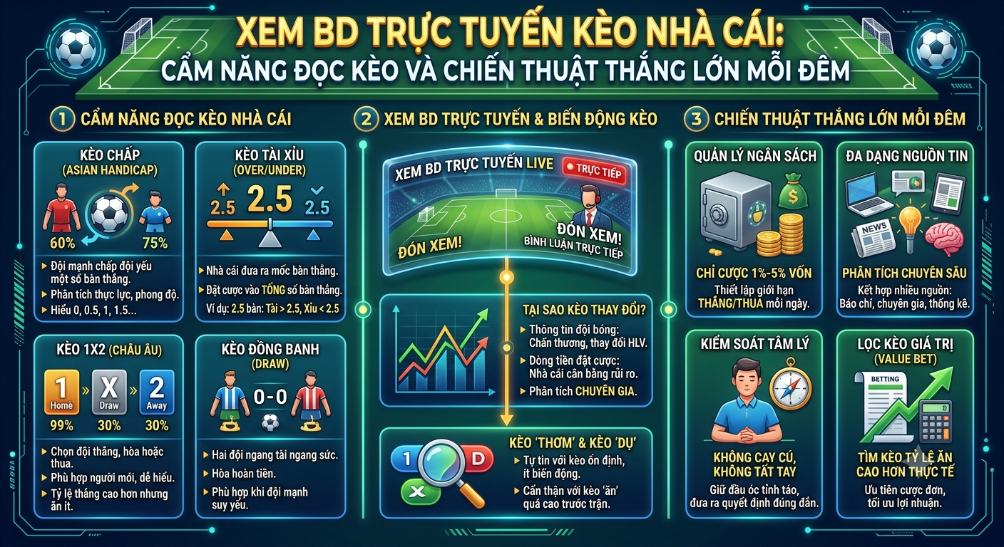 bd trực tuyến kèo nhà cái